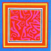 Arbesque II a mixed media pastel and acrylic painting by Arthur Secunda